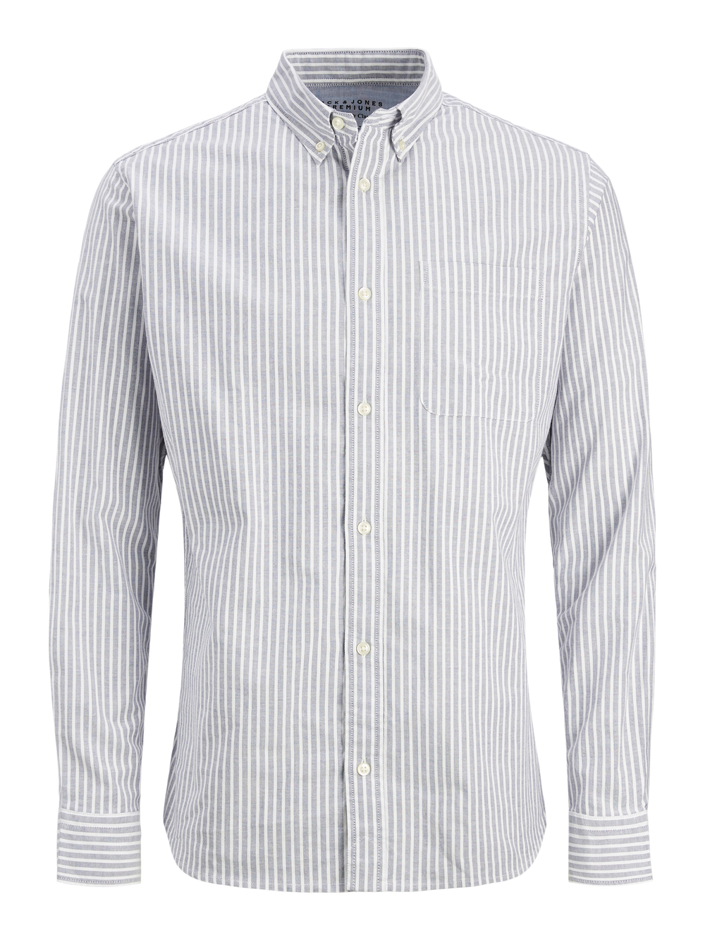 CAMISA BROOK OXFORD - Bering Sea Stripes:SLIM FIT