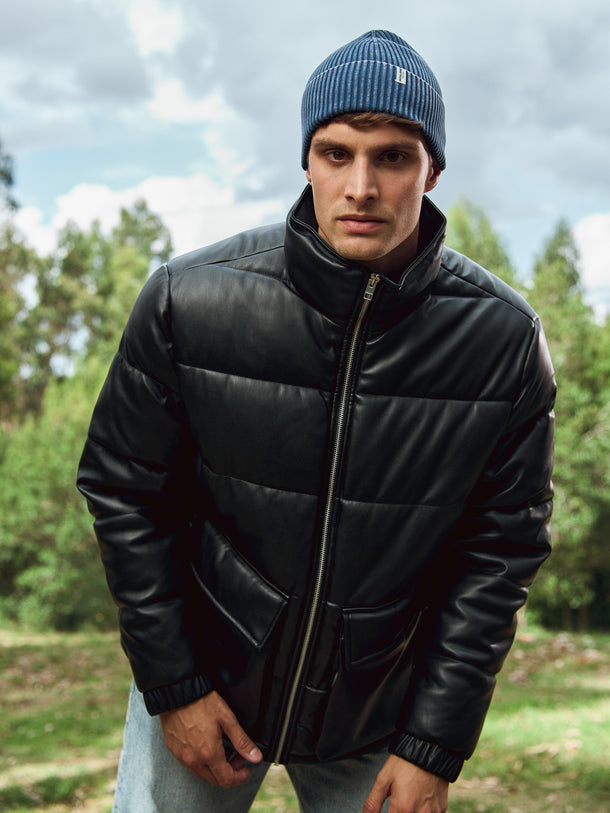 Product CAMPERA PUFFER RUDY - Black Detail:PU - Image 5
