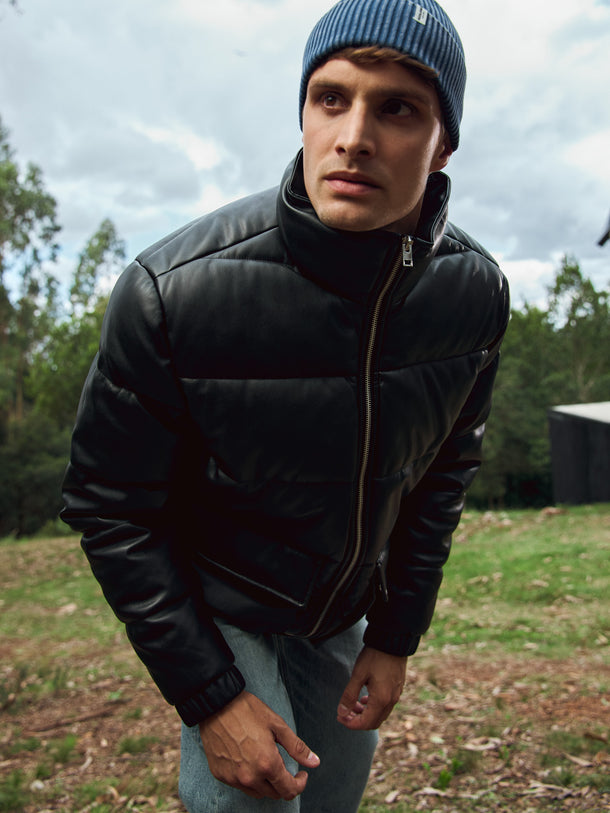 Product CAMPERA PUFFER RUDY - Black Detail:PU - Image 7