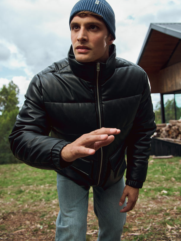 Product CAMPERA PUFFER RUDY - Black Detail:PU - Image 9