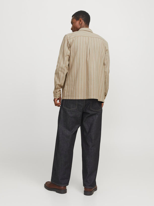 Product SOBRECAMISA DE LINO RAYMOND-Greige Fit:COMFORT FIT - Image 2