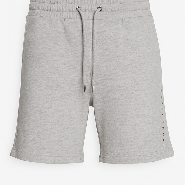 Product SHORT JOGGING GORDON - Light Grey Melange - Image 2