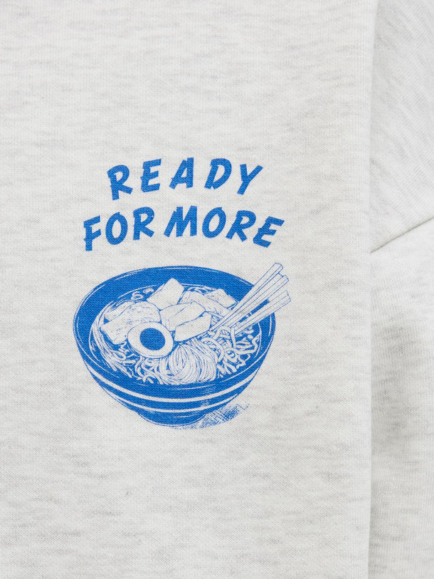 Product BUZO CHARGE PRINTED-White Melange - Image 4