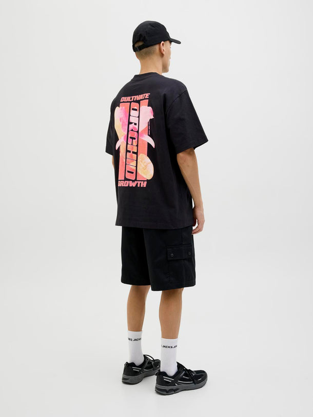 Product CAMISETA INTERLUDE FLORAL - Black - Image 6