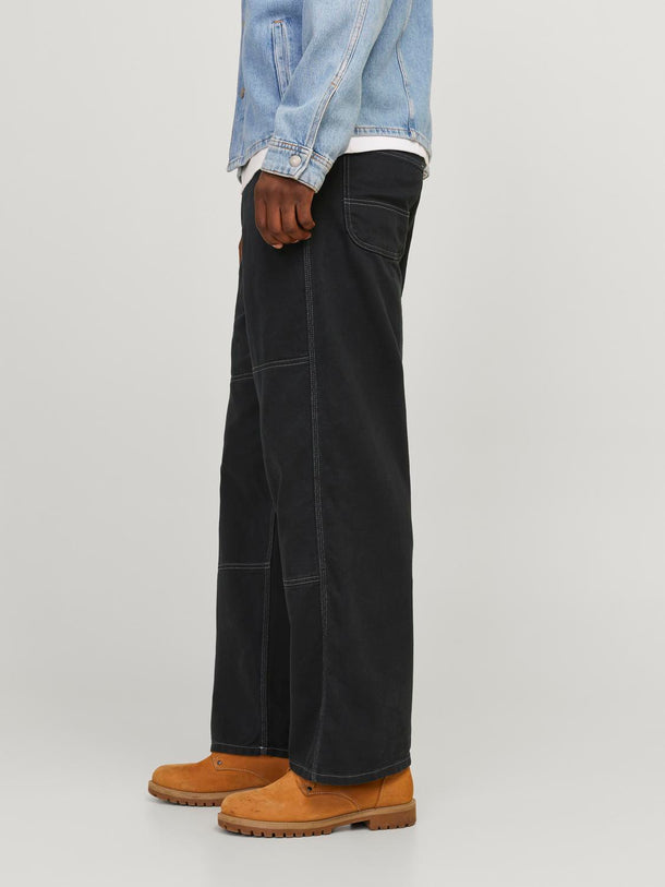 Product PANTALÓN OWEN CONTRAST - Black - Image 3