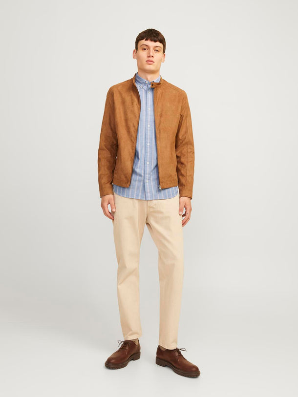 Product CAMISA BROOK OXFORD - Chambray Blue Stripes:SLIM FIT - Image 5