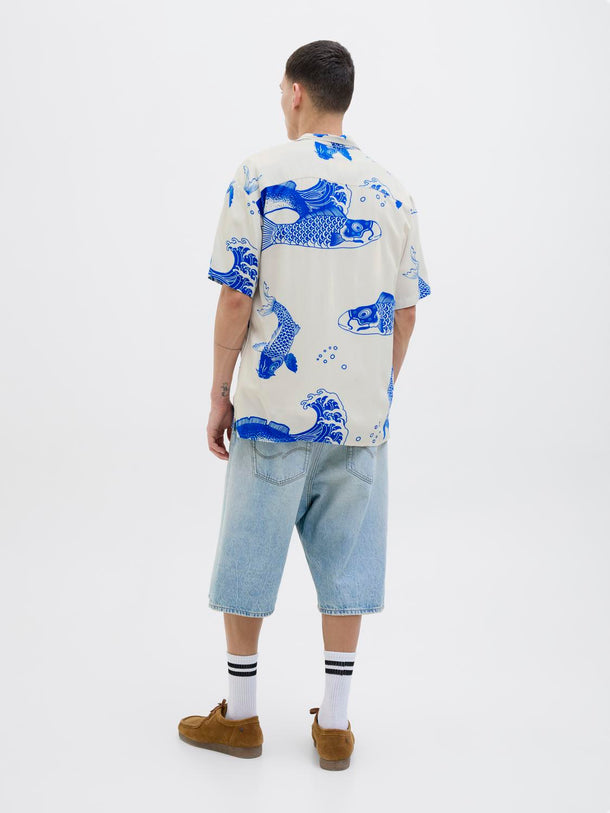 Product CAMISA RESORT AOP JEFF-Lapis Blue - Image 3