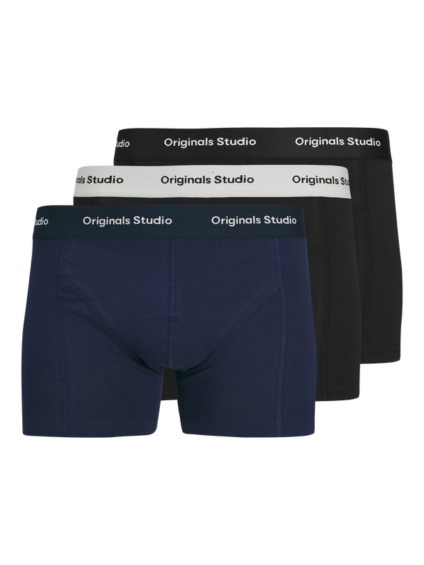 Product BOXERS PACK 3 VESTERBRO - Ocean Cavern Pack:Black - Black - Image 1