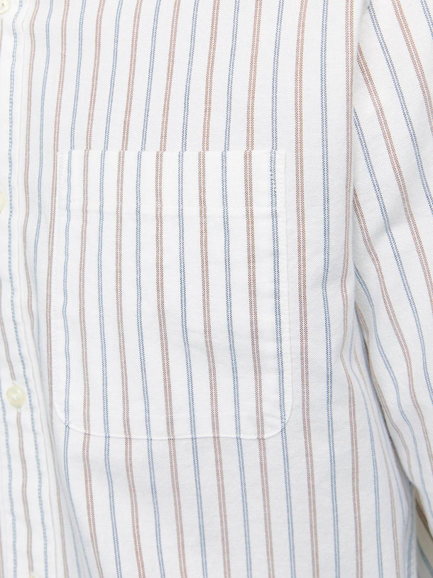 Product CAMISA BROOK OXFORD - Sargasso Sea Stripes:SLIM FIT - Image 4