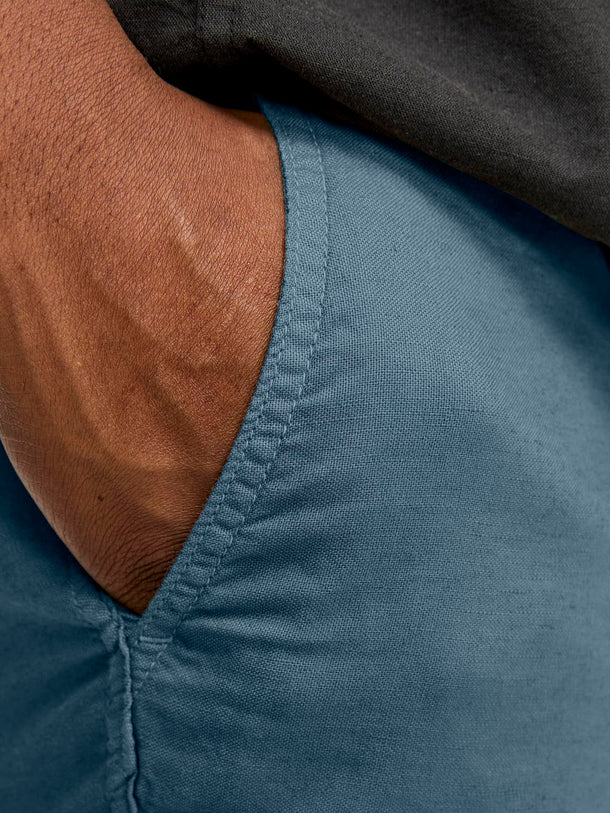 Product SHORT DE LINO BONDI PLUS - Blue Mirage - Image 3