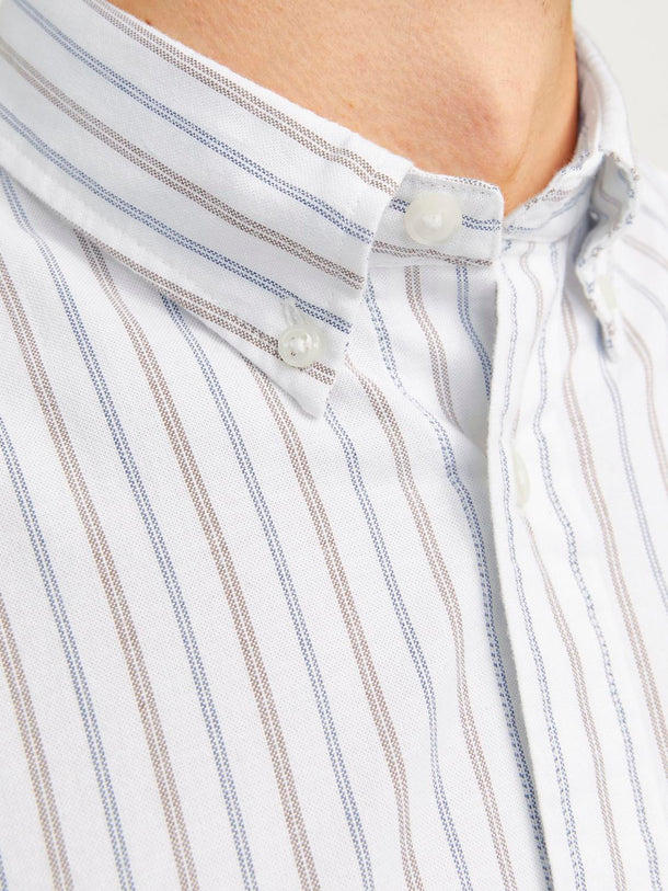 Product CAMISA BROOK OXFORD - Sargasso Sea Stripes:SLIM FIT - Image 3