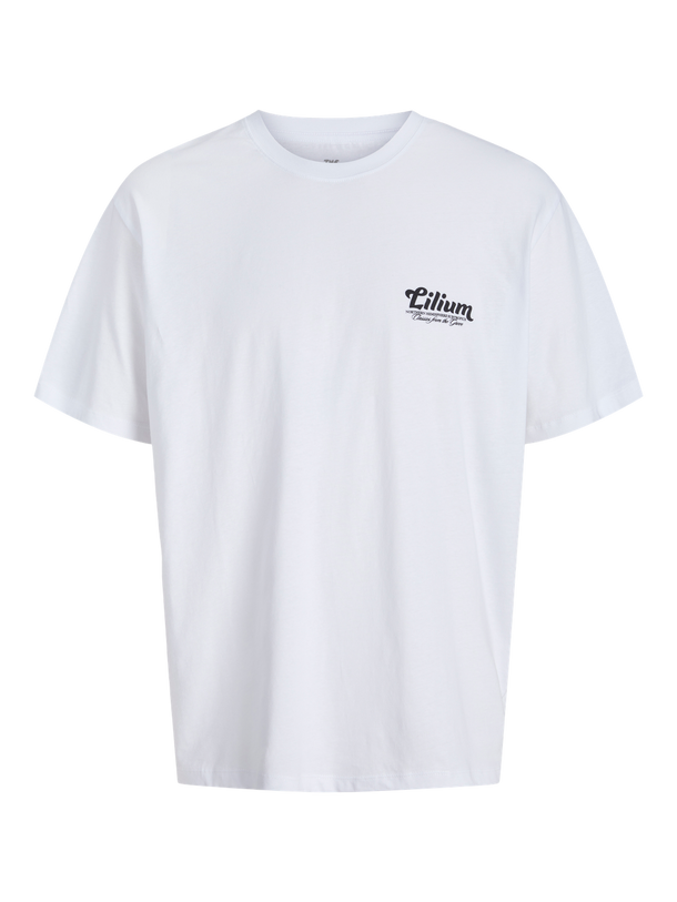 Product CAMISETA GROVE-Bright White Print:FLOWERS - Image 2