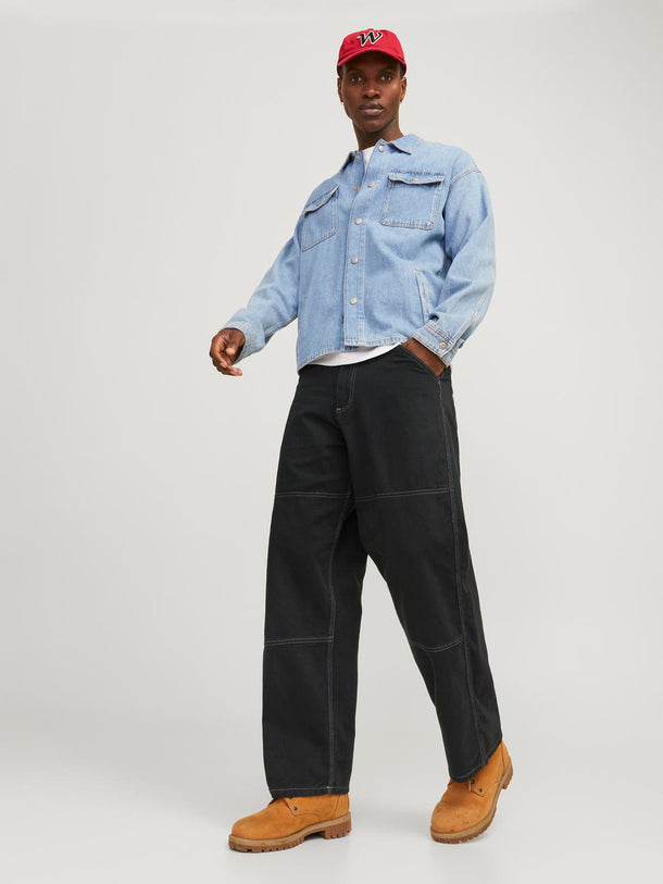 Product PANTALÓN OWEN CONTRAST - Black - Image 7