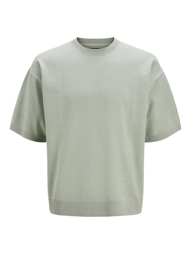 Product CAMISETA RELAXED TEJIDA BRADFORT - Aqua Gray - Image 3