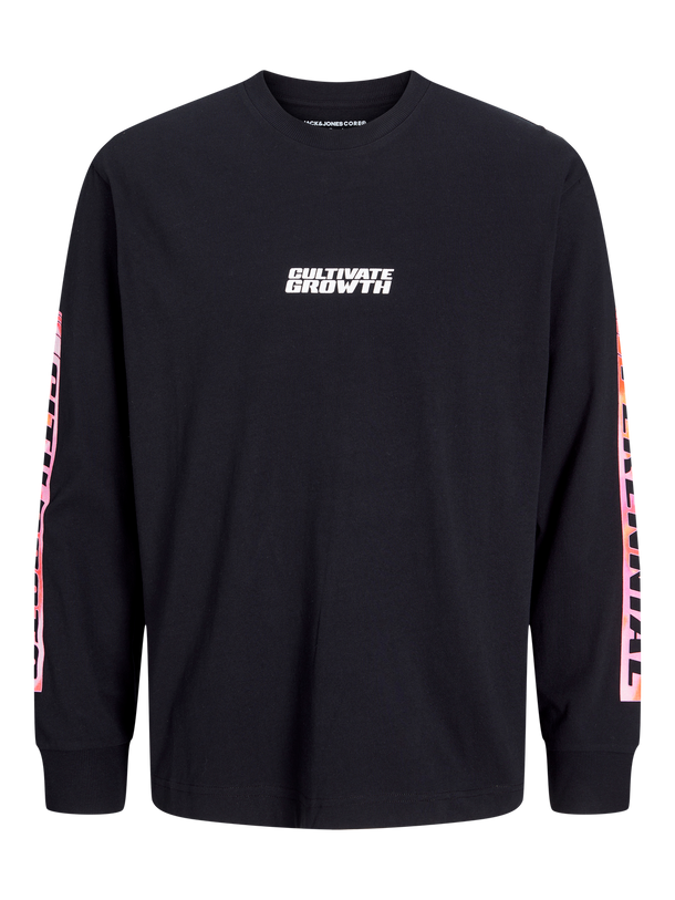 Product CAMISETA INTERLUDE FLORAL - Black - Image 1