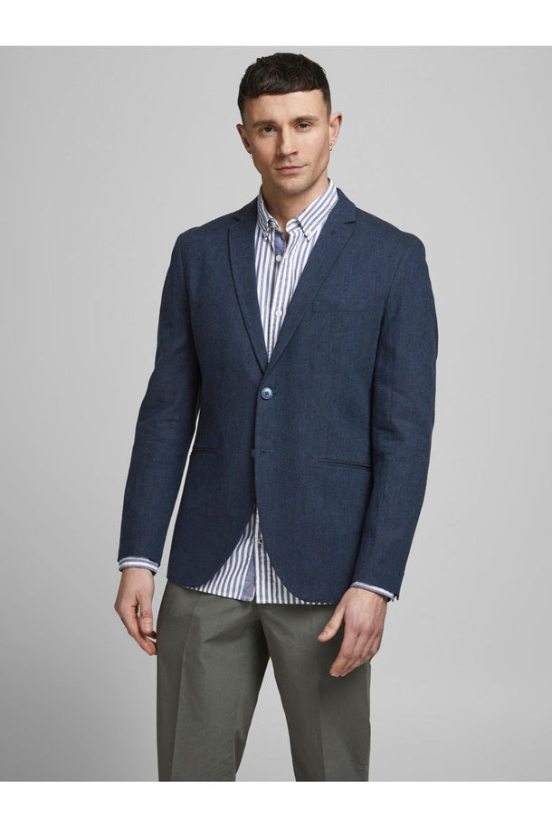 Product BLAZER LINO RAY - Dark Navy Fit:SUPER SLIM FIT - Image 1