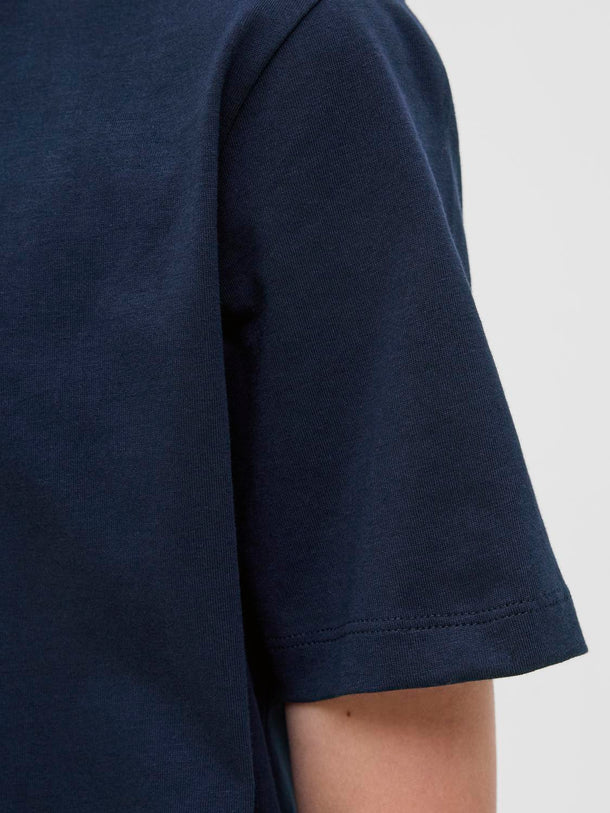 Product CAMISETA REGULAR ORGANIC JNR-Navy Blazer - Image 7