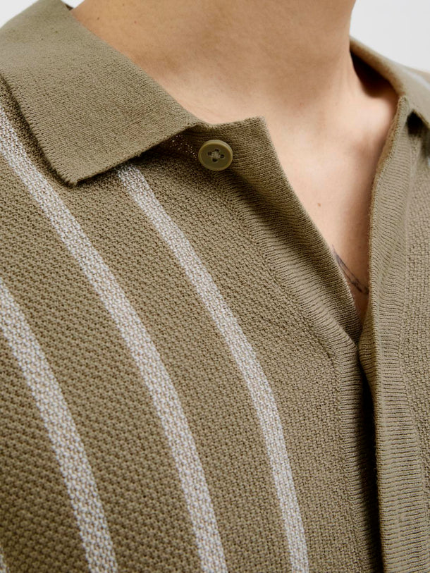 Product POLO EMIL - Coriander Stripes:w. Cloud Dancer stripes - Image 3