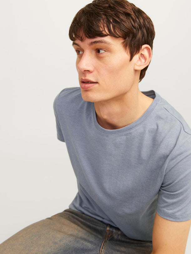 Product CAMISETA REGULAR ORGANIC-Flint Stone Detail:Melange - Image 3