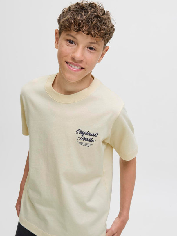 Product CAMISETA NORREBRO JNR - Antique White - Image 4