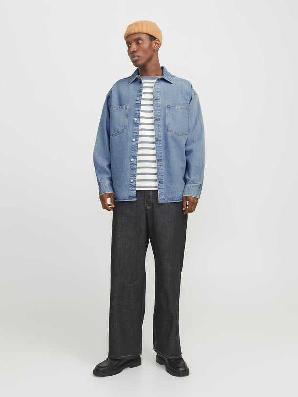 Product SOBRECAMISA HENRY-Light Blue Denim - Image 5