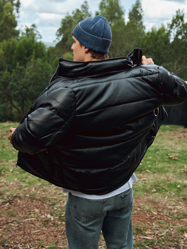 Product CAMPERA PUFFER RUDY - Black Detail:PU - Image 3