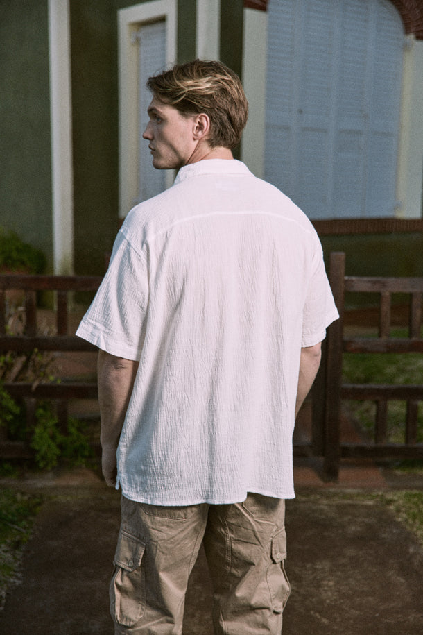 Product CAMISA RESORT LUKE-Cloud Dancer - Image 3