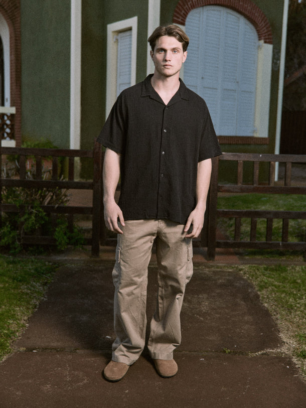 Product CAMISA RESORT LUKE-Black - Image 4