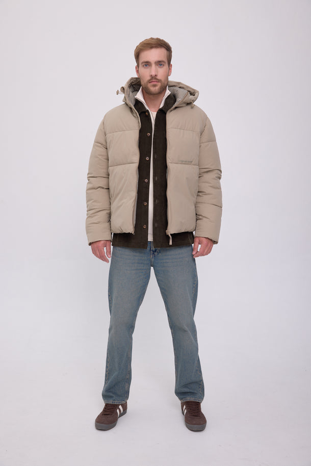 Product CAMPERA PUFFER VESTERBRO - Silver Sage - Image 4