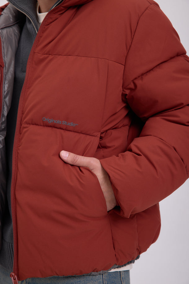 Product CAMPERA PUFFER VESTERBRO - Brandy Brown - Image 4