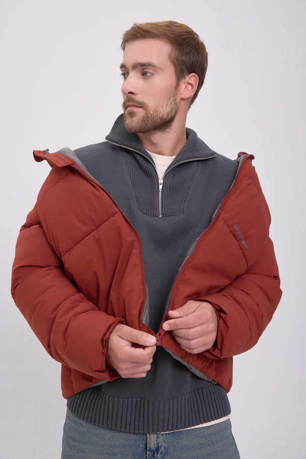 Product CAMPERA PUFFER VESTERBRO - Brandy Brown - Image 5