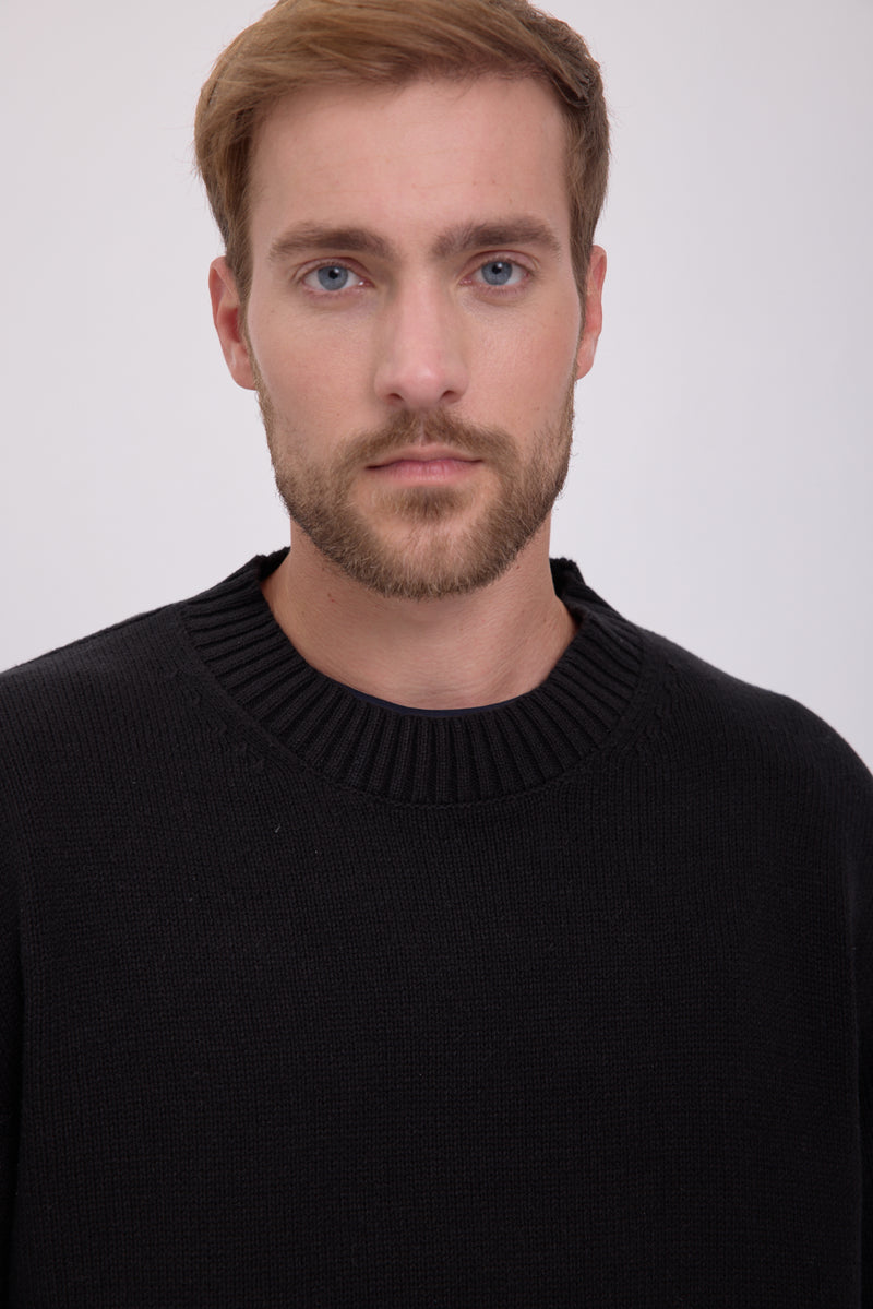 SWEATER FREDERIKSBERG - Black