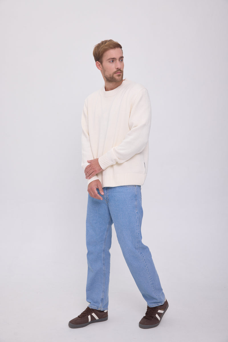 SWEATER FREDERIKSBERG - Sea Salt