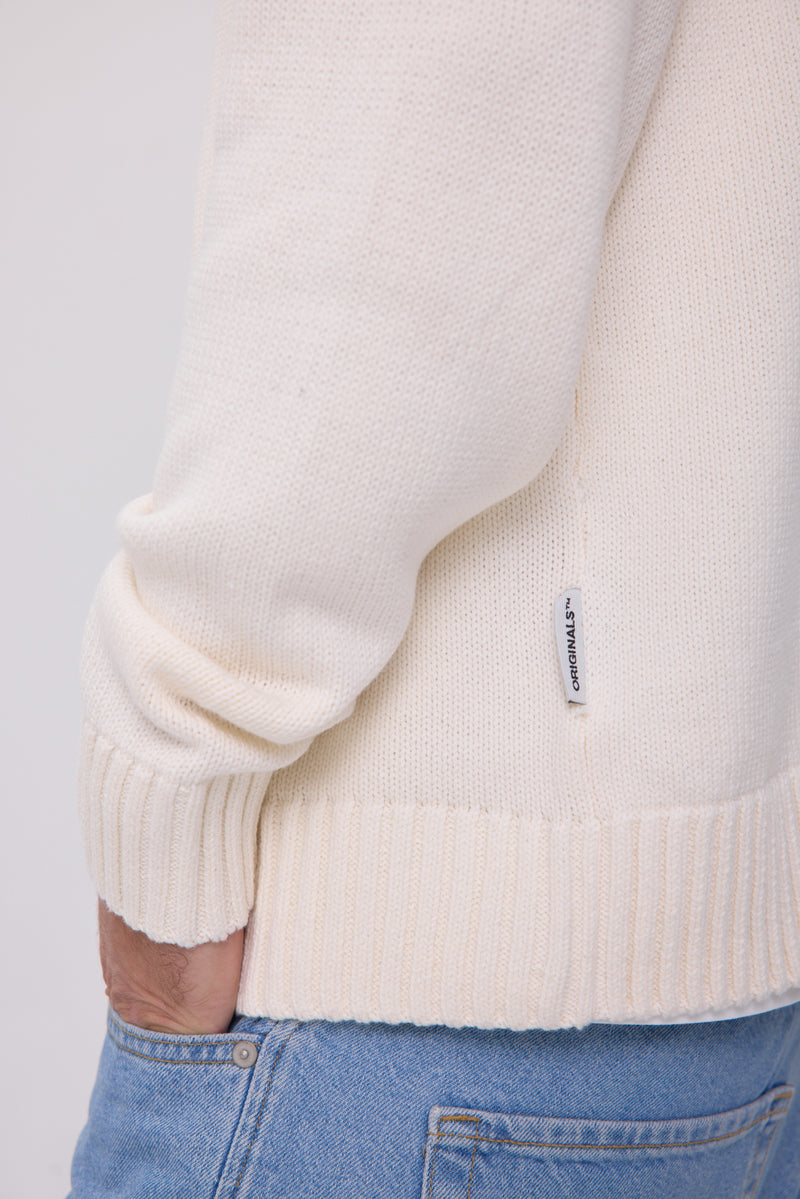 SWEATER FREDERIKSBERG - Sea Salt