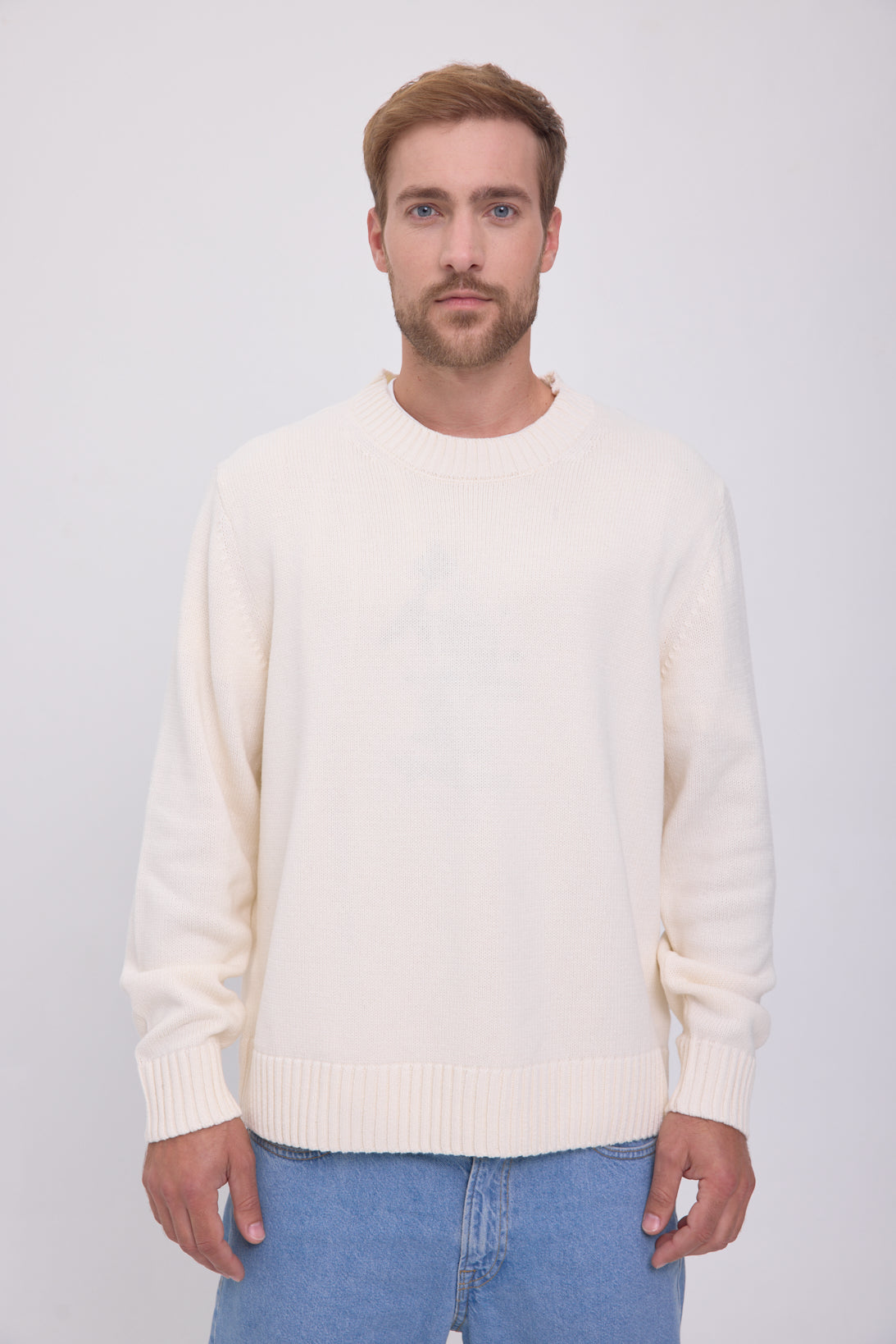 SWEATER FREDERIKSBERG - Sea Salt