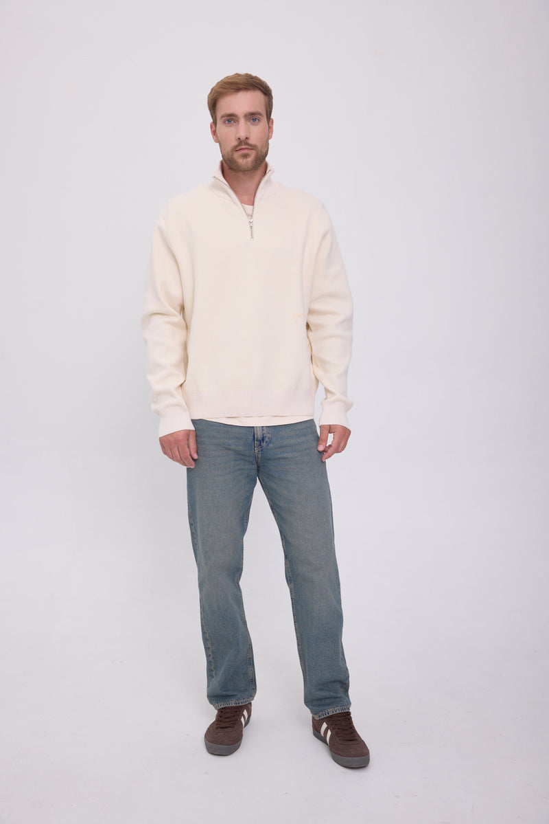 SWEATER FREDERIKSBERG - Sea Salt