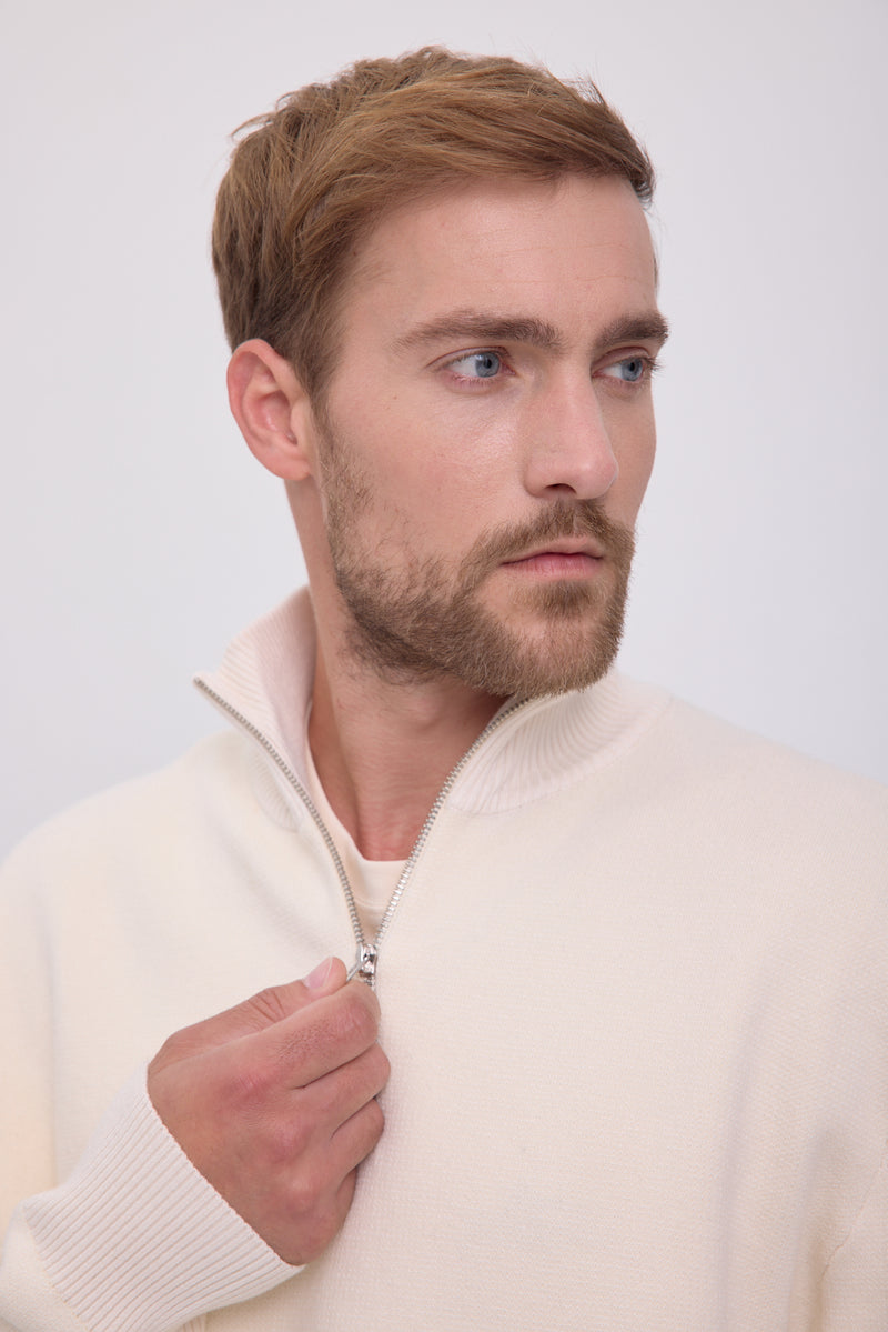 SWEATER FREDERIKSBERG - Sea Salt