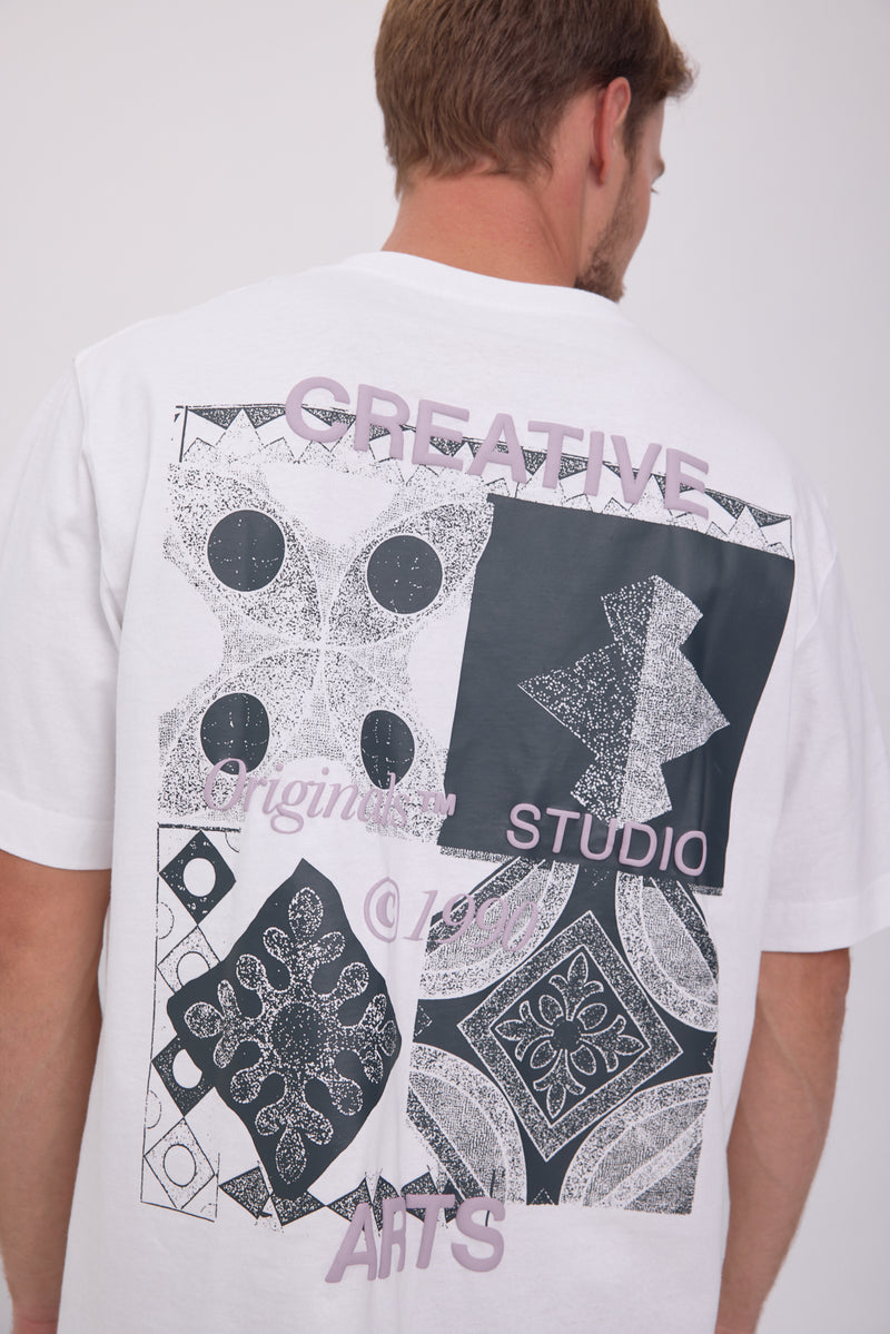 CAMISETA NOHO - Bright White
