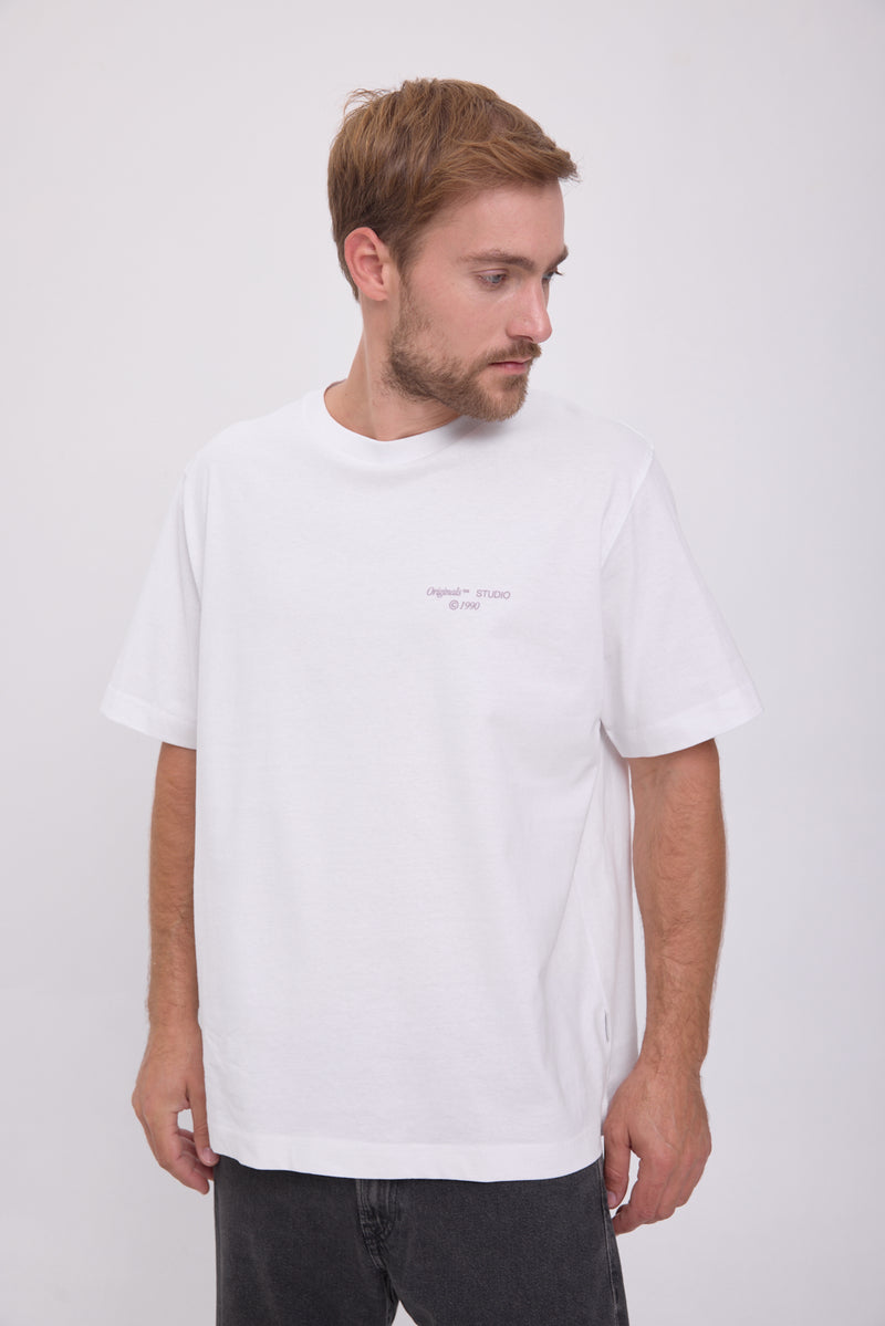 CAMISETA NOHO - Bright White