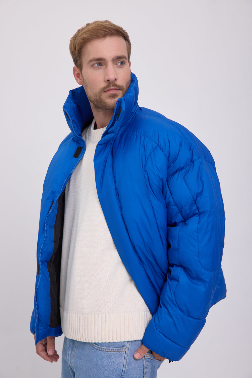 CAMPERA PUFFER OUTER - Lapis Blue