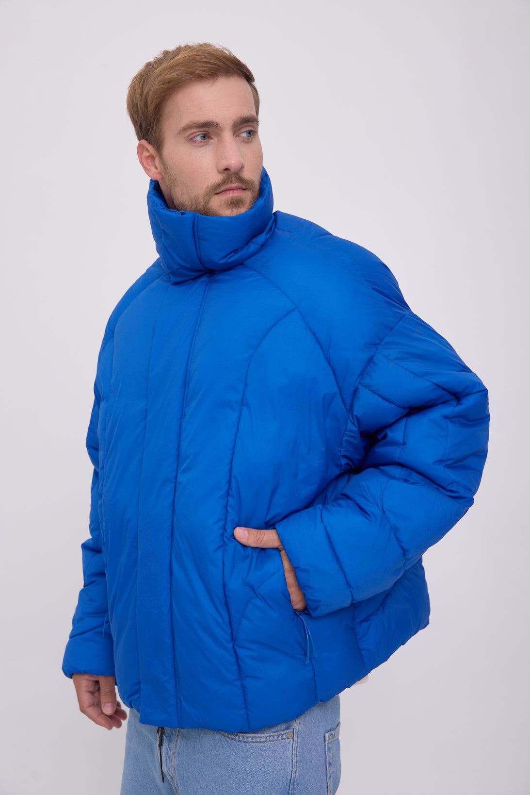 CAMPERA PUFFER OUTER - Lapis Blue