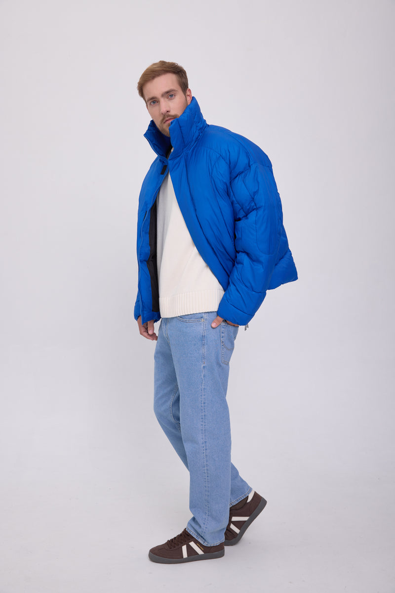 CAMPERA PUFFER OUTER - Lapis Blue