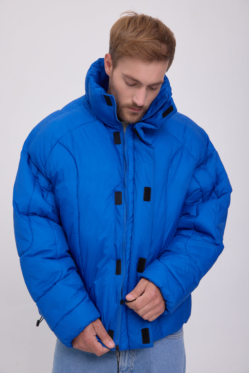 CAMPERA PUFFER OUTER - Lapis Blue