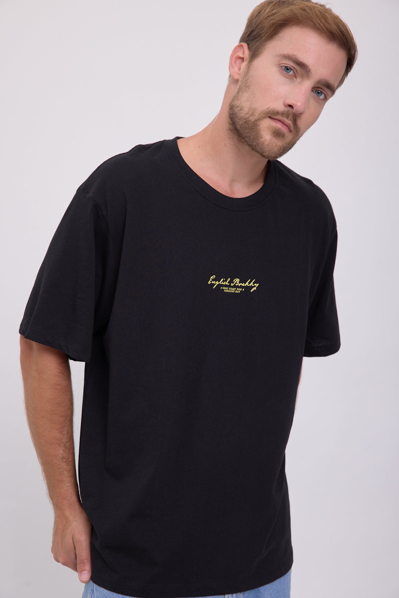 CAMISETA REAL MEAL - Black