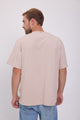 CAMISETA FREDERIKSBERG MARGATE - Moonbeam Detail:WHITE BLOCKING