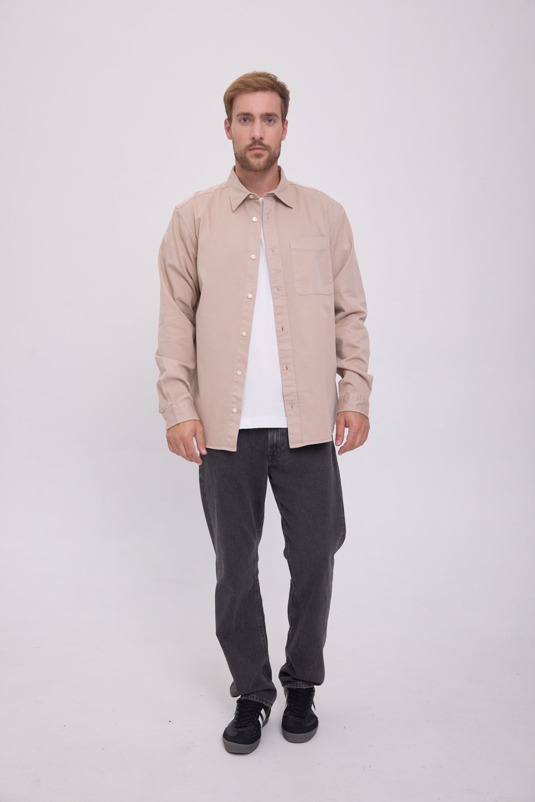 CAMISA DOVER - Pure Cashmere Fit:COMFORT FIT