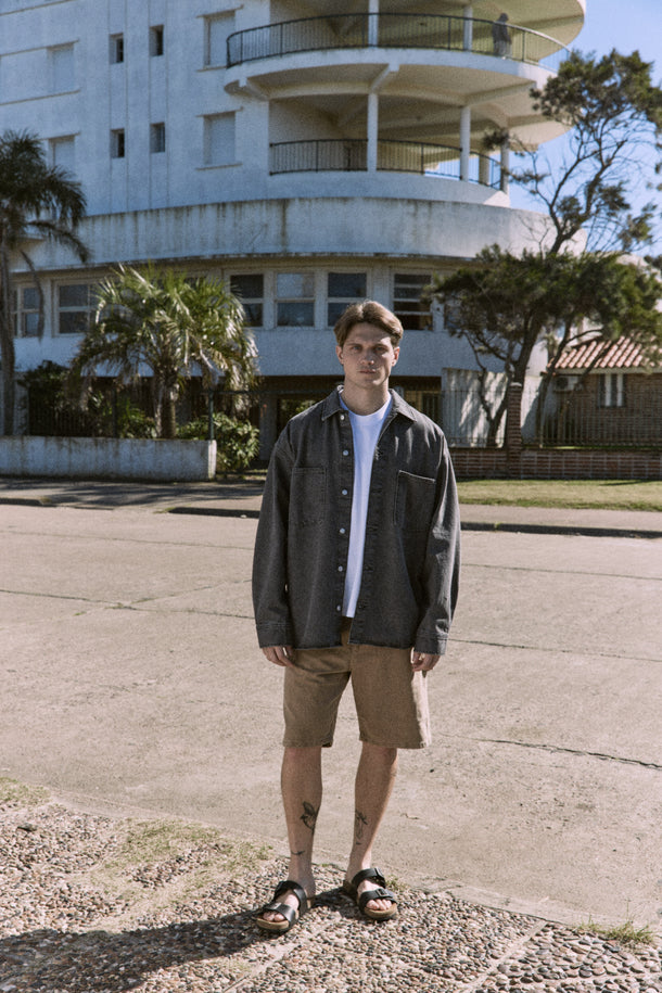 Product SOBRECAMISA HENRY-Black Denim - Image 2