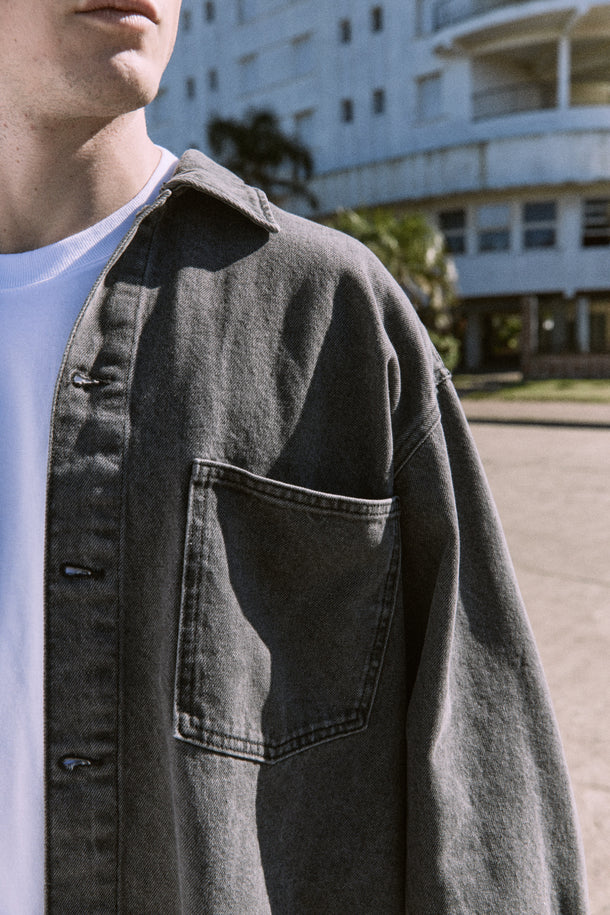 Product SOBRECAMISA HENRY-Black Denim - Image 6