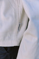 CAMPERA WORKER CON CUELLO CAMISERO RETIRO COACH - Antique White