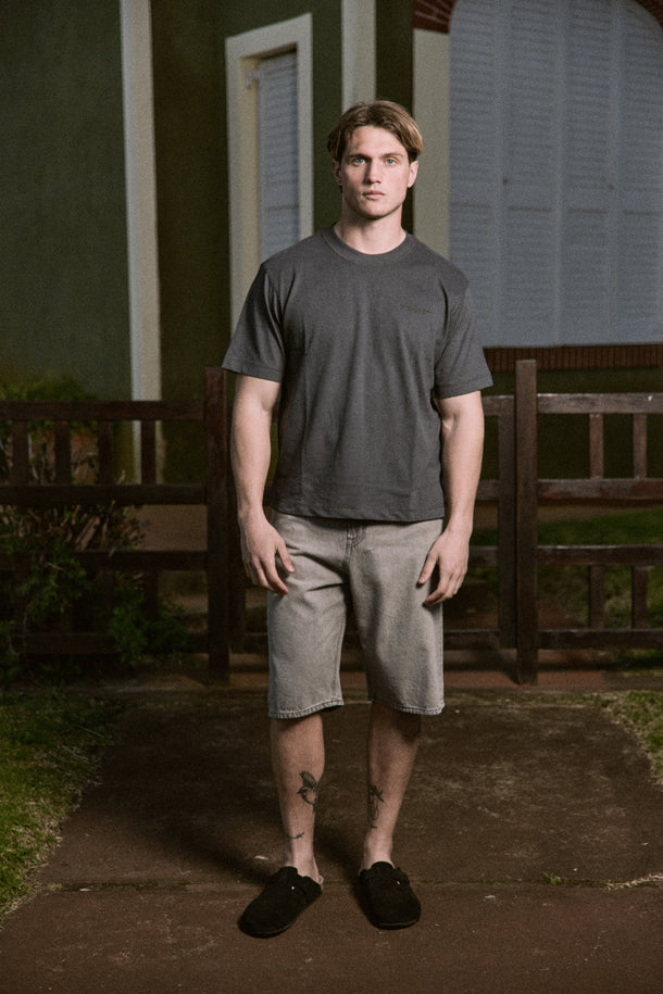 Product SHORT RON 449-Grey Denim - Image 2